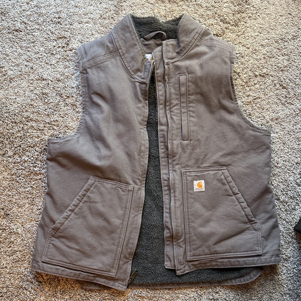 Carhartt Charcoal Sleeveless Vest